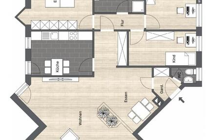 Wohnung Haren (Ems) - 4 Zimmer, 120 m&sup2;, 239.000&euro; | Angebot:26846475