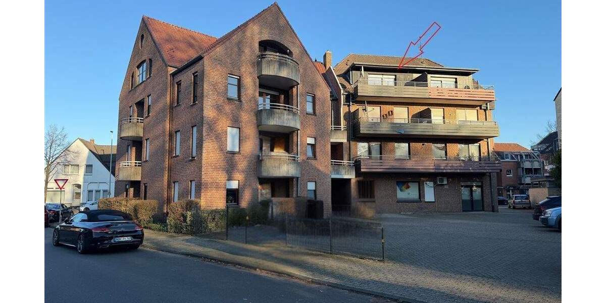 Nordhorn: Dachgeschosswohnung mit Stellplatz in zentraler Lage! 2 zimmer