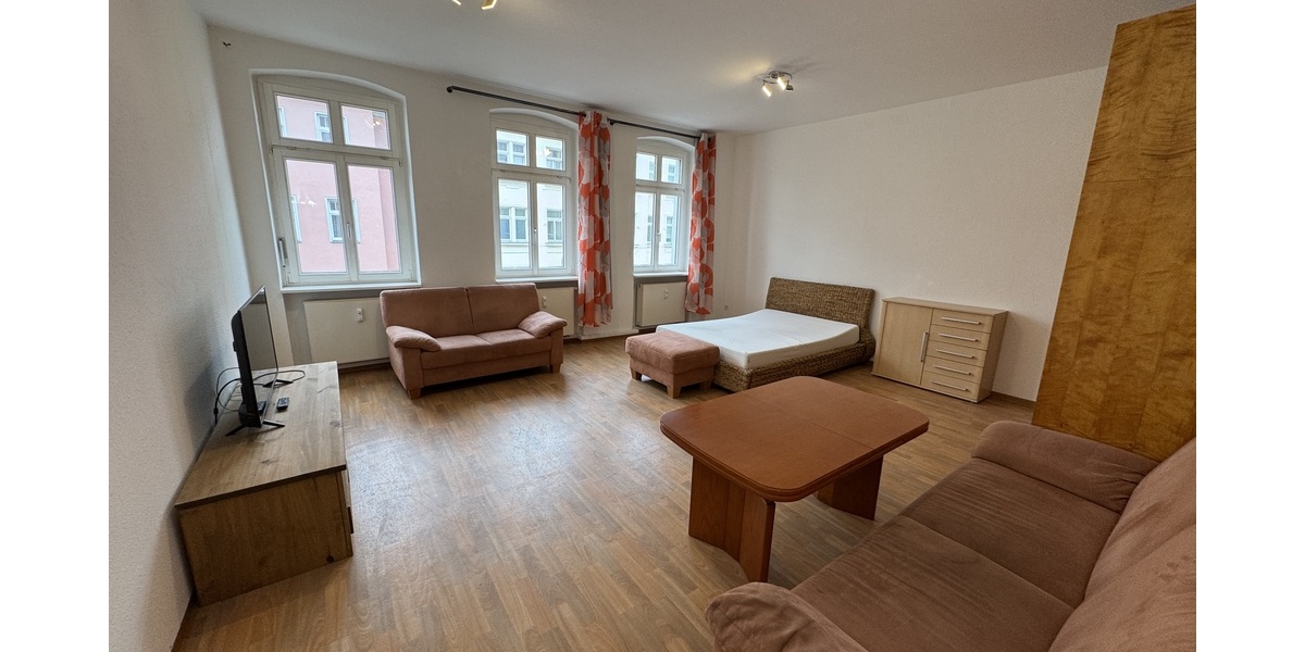 Direkte Innenstadtlage! möblierte 2 Zimmerwohnung mit Balkon! - Etagenwohnung Gera Debschwitz | Angebot:26876779
