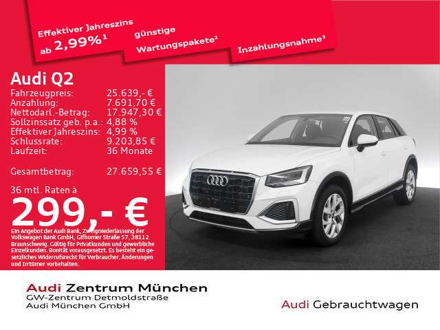 Audi Q2 14.695 km 25.639 &euro; München 80935