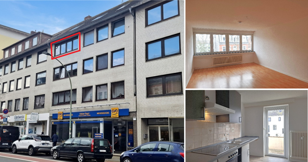 Etagenwohnung Bremerhaven Geestemünde - 2 Zimmer, 68 m&sup2;, 99.000&euro; | Angebot:26306416