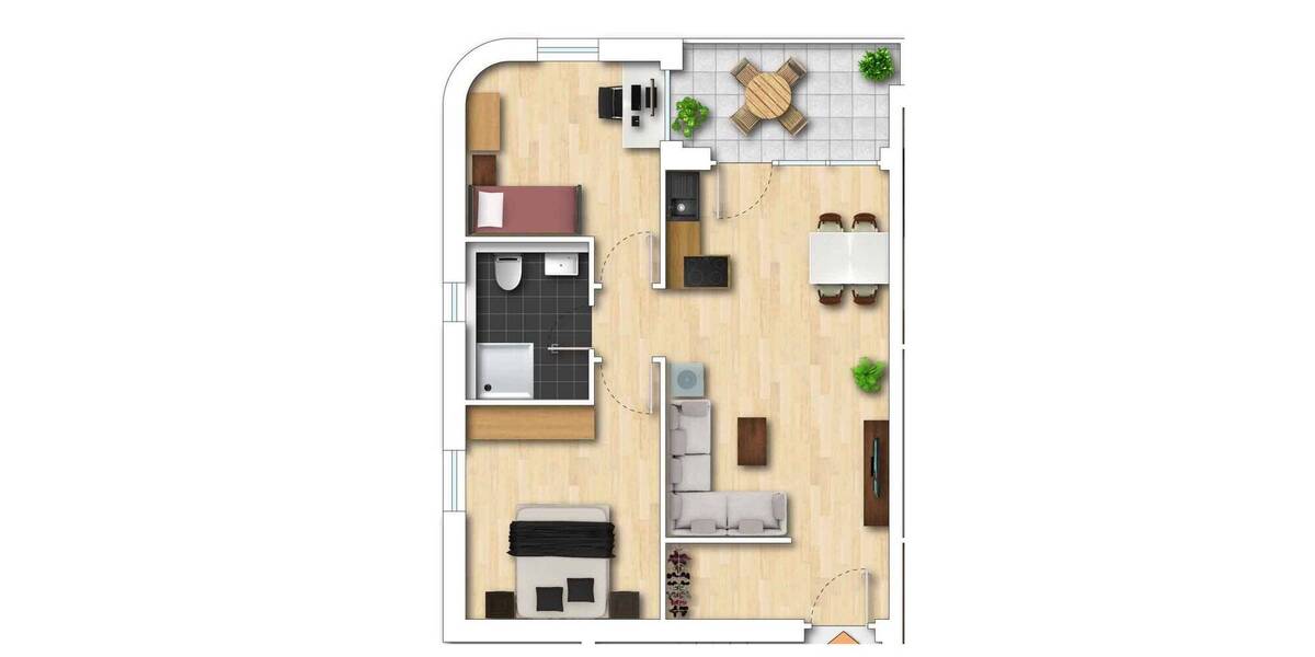 Etagenwohnung Süßen - 3 Zimmer, 66 m&sup2;, 334.800&euro; | Angebot:25676252