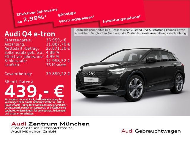 Audi Q4 e-tron 43.494 km 36.959 &euro; München 80935