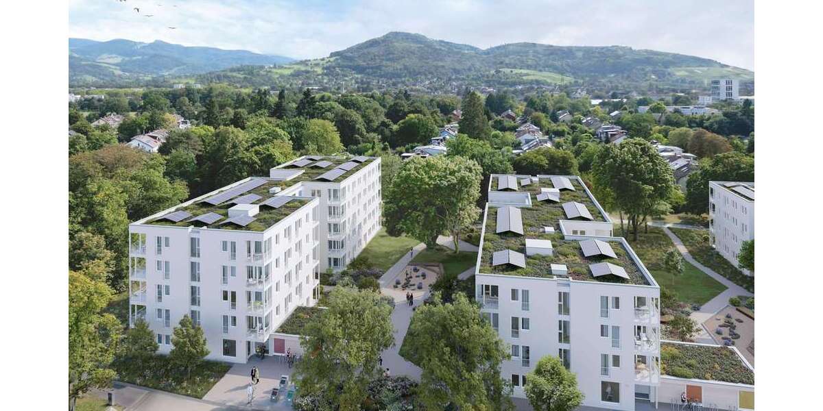 Etagenwohnung Freiburg Haslach - 2 Zimmer, 54 m&sup2;, 427.000&euro; | Angebot:25589174