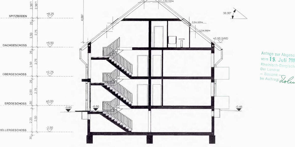 Etagenwohnung Odenthal / Glöbusch Glöbusch - 2 Zimmer, 74 m&sup2;, 210.000&euro; | Angebot:26797238