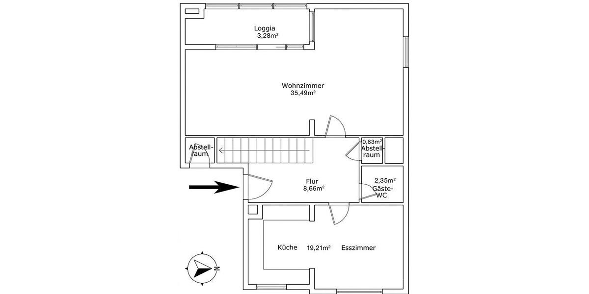 Einfamilienhaus Wolfsburg Detmerode - 6 Zimmer, 148 m&sup2;, 1.184&euro; | Angebot:26320678