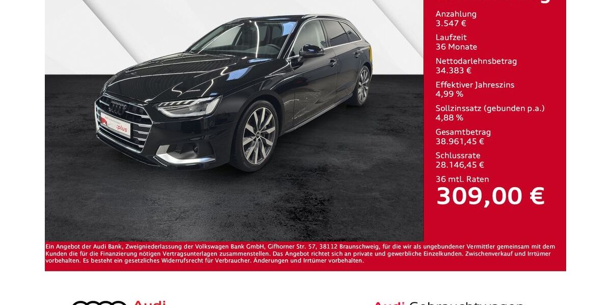 Audi A4 27.200 km 37.930 &euro; Giessen 35394