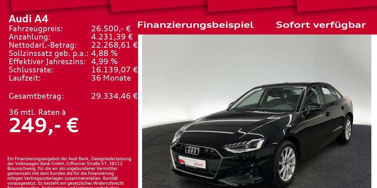 Audi A4 19.300 km 26.500 &euro; Berlin 10587