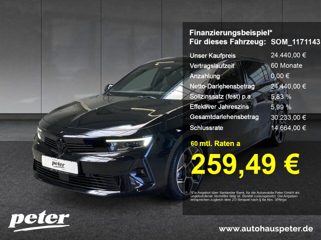 Opel Astra 16.774 km 24.440 &euro; Osterode 37520