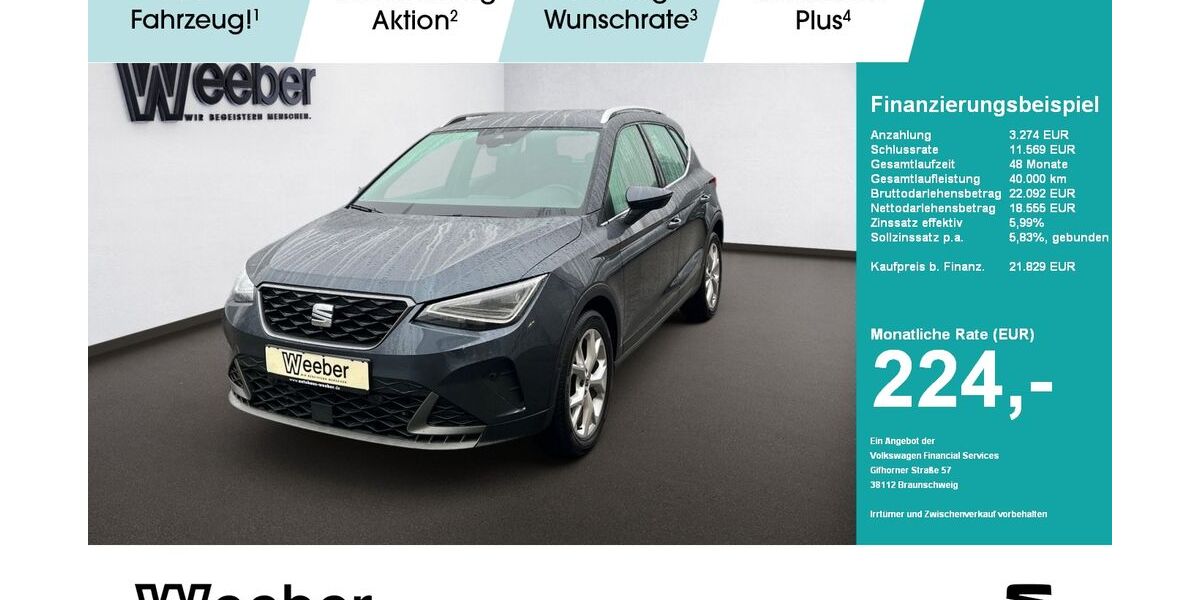 Seat Arona 42.808 km 21.829 &euro; Herrenberg 71083