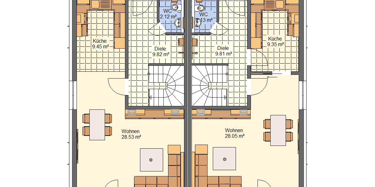 Doppelhaushälfte Feucht - 5 Zimmer, 106 m&sup2;, 630.700&euro; | Angebot:26202360