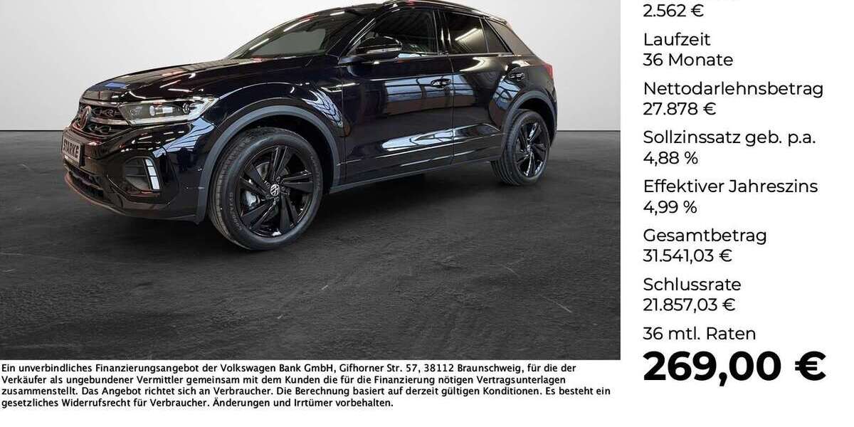 VW T-Roc 4.866 km 30.440 &euro; Vechta 49377