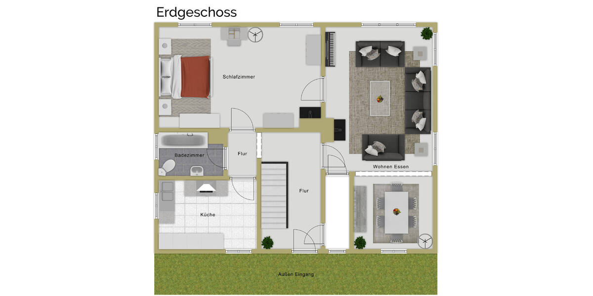 Einfamilienhaus Aulendorf - 4 Zimmer, 103 m&sup2;, 500.000&euro; | Angebot:25693441