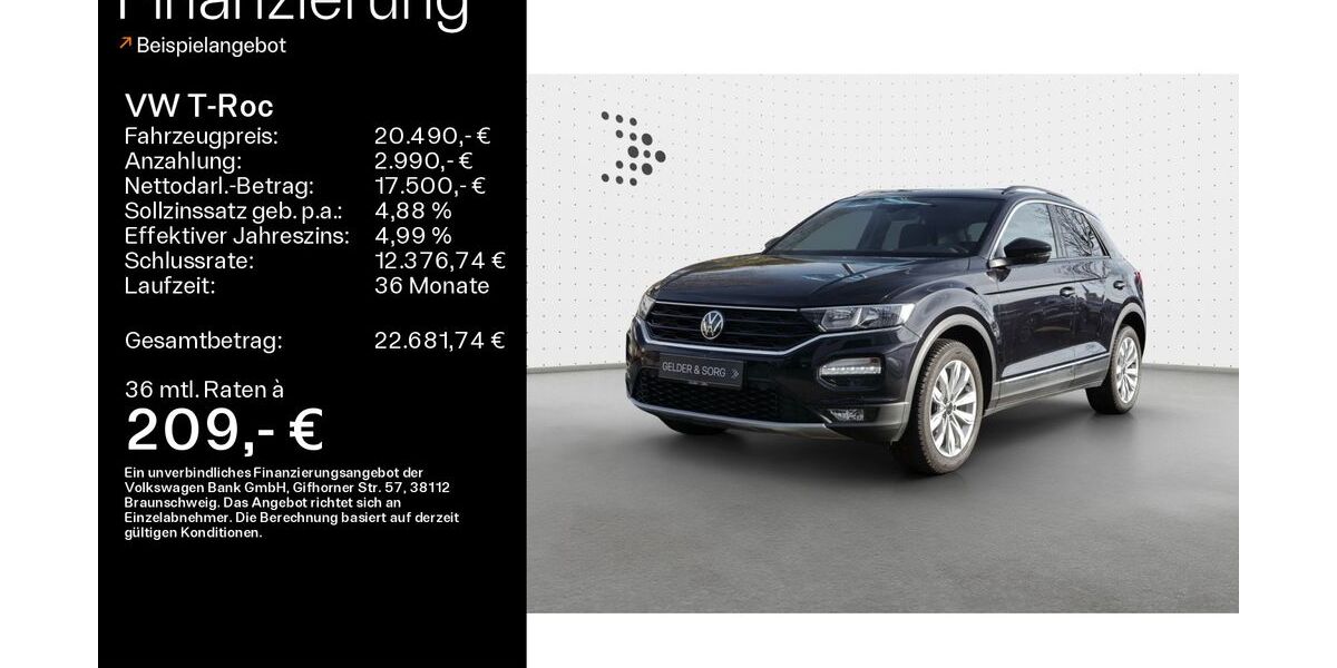 VW T-Roc 83.013 km 19.990 &euro; Bad Kissingen 97688