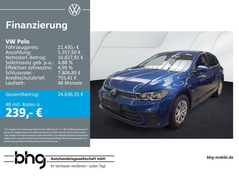 VW Polo 17.110 km 21.430 € Bühl 77815