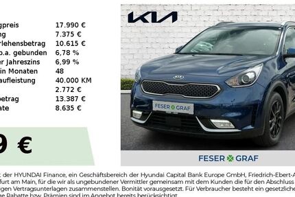 Kia Niro 39.412 km 16.850 &euro; Roth 91154