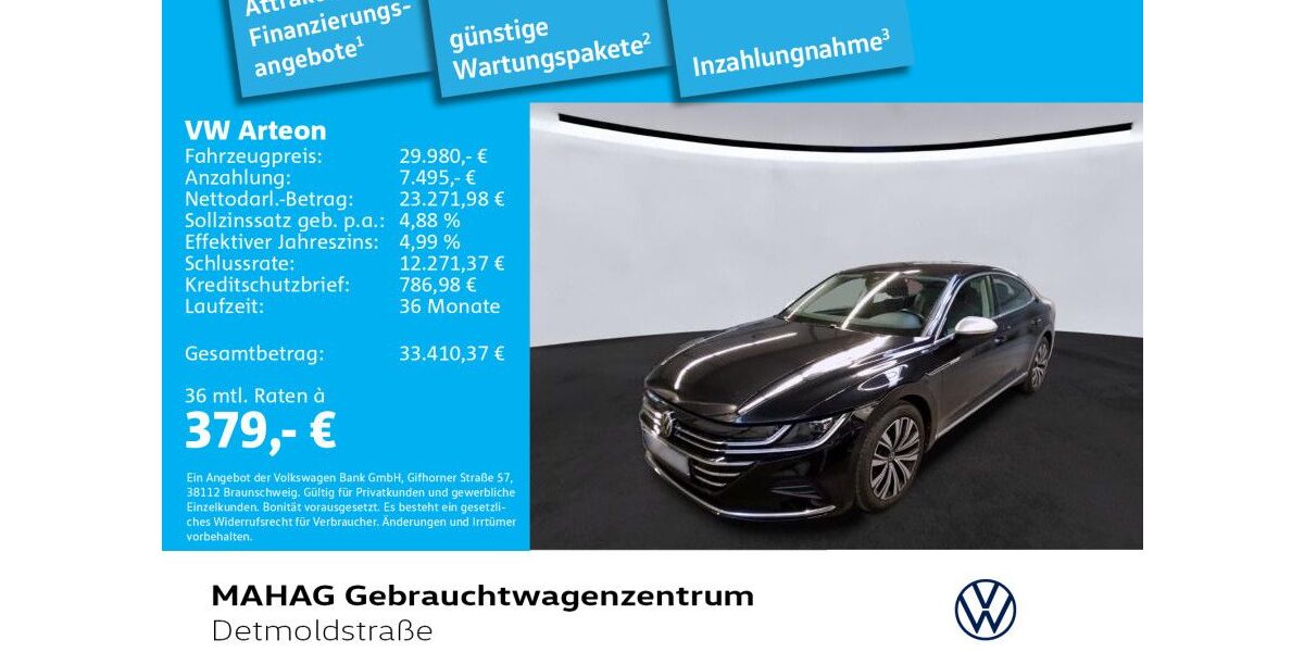 VW Arteon 64.265 km 29.980 &euro; München 80935