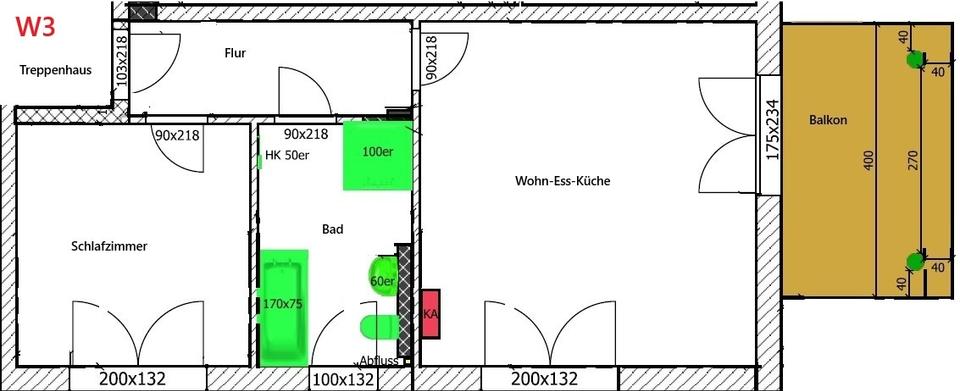 Neubau Mietwohnungen Collenberg, 56qm barrierefrei, 59qm, 2,5 Zi. 2 zimmer