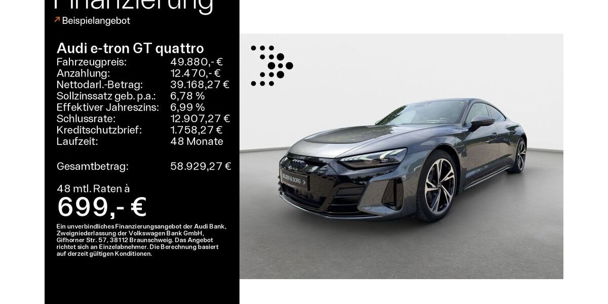Audi e-tron GT 54.500 km 49.880 &euro; Ebern 96106