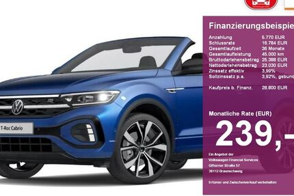 VW T-Roc 29.980 km 28.800 &euro; Albbruck 79774