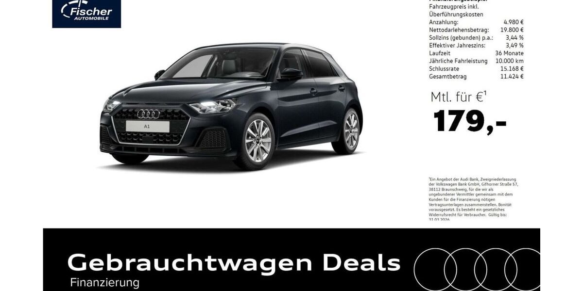 Audi A1 7.218 km 24.780 &euro; Neumarkt 92318