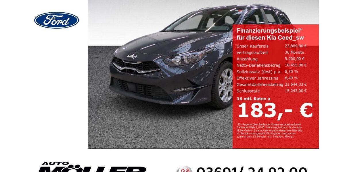 Kia ceed Sportswagon 21.966 km 23.889 &euro; Eisenach 99817
