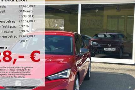 Seat Leon 13.800 km 27.690 € Eslohe 59889