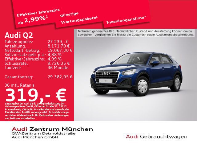Audi Q2 36.702 km 27.239 &euro; München 80935