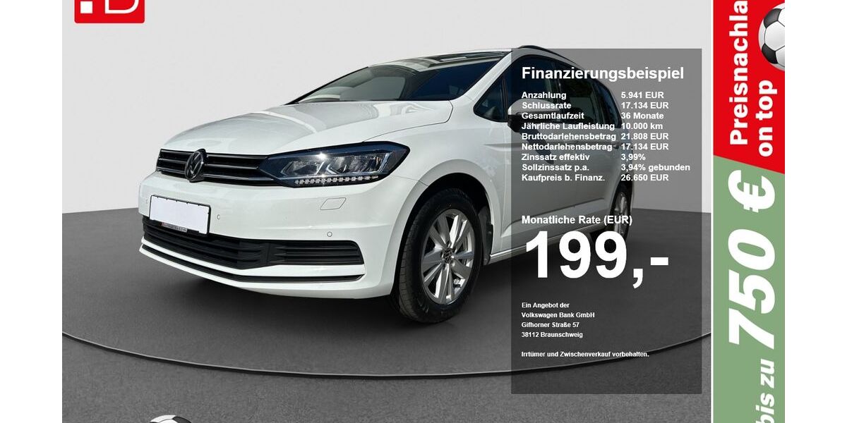 VW Touran 59.210 km 26.650 &euro; Ingolstadt 85053