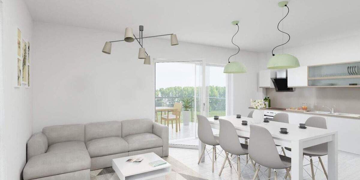 Moderne 3,5-Zi.-OG-Whg. in Ergenzingen - zentral mit Balkon & VVS-Bahnhof fußläufig in 5 Min. 3 zimmer