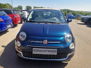 Fiat 500 Lounge elektrisches Verdeck 52.177 km 10.990 &euro; Obrigheim-Asbach 74847