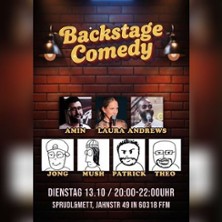 Backstage Comedy 13.10.2026 Sprudel und Mett