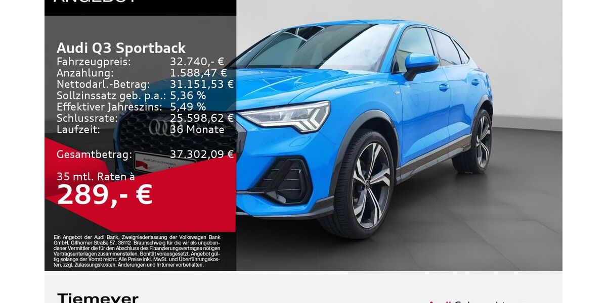 Audi Q3 44.886 km 32.440 &euro; Remscheid 42897