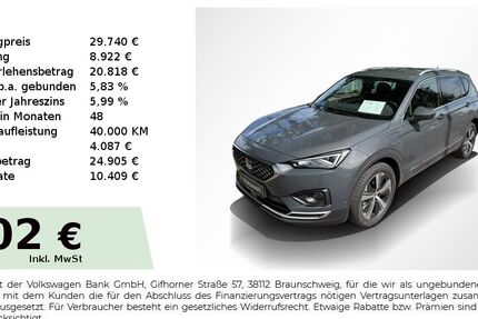 Seat Tarraco 32.900 km 29.740 &euro; Nürnberg 90431