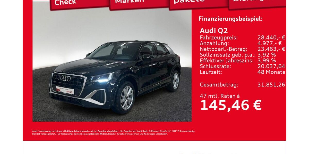 Audi Q2 27.444 km 27.770 &euro; Hamburg 20537