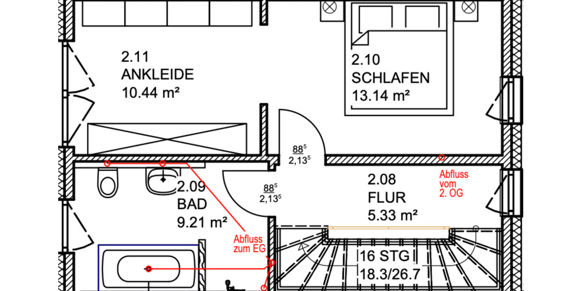 Reihenhaus Wolfsburg Alt-Wolfsburg - 4 Zimmer, 121 m&sup2;, 1.310&euro; | Angebot:25367190