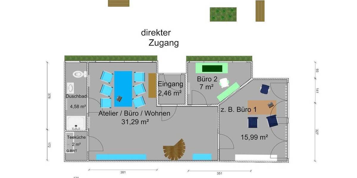 Gewerbeobjekt Bad Honnef Rhöndorf - 549.000&euro; | Angebot:26867379