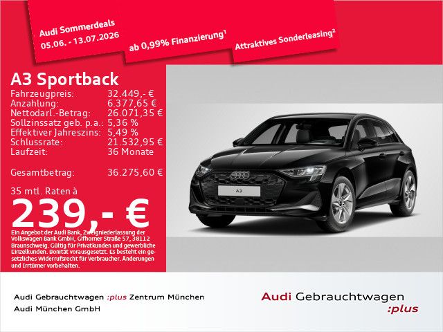 Audi A3 26.250 km 32.449 &euro; Eching 85386