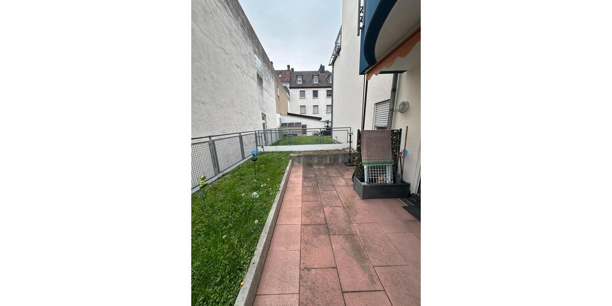 1 Zimmer Wohnung mit Garten am Kaufland 1 zimmer