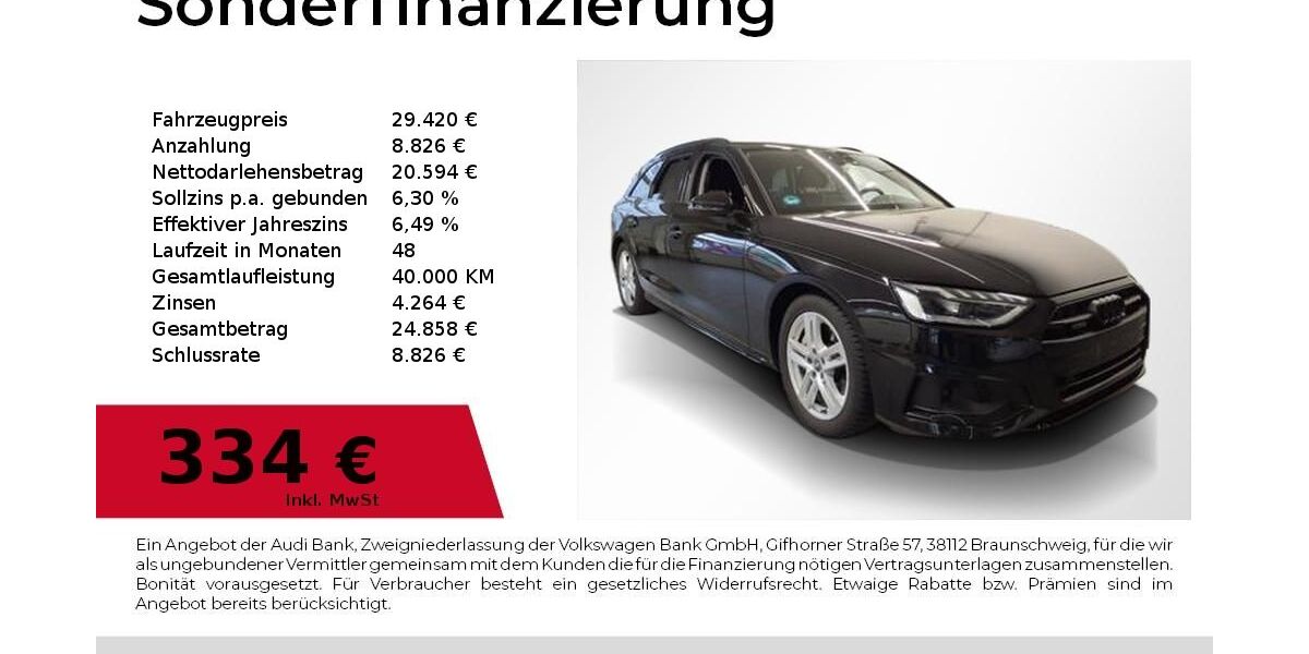 Audi A4 96.300 km 29.420 &euro; Nürnberg 90411