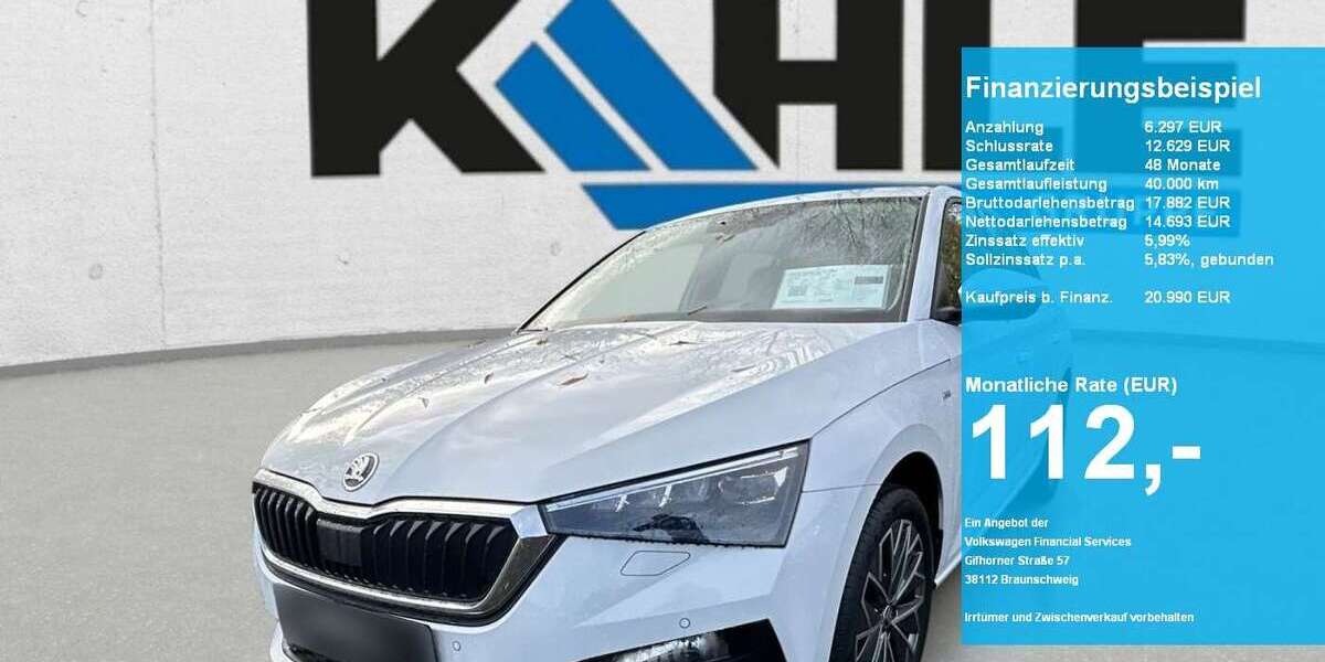 Skoda Scala 40.638 km 20.990 &euro; Walsrode 29664