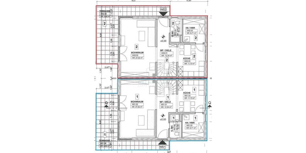 Doppelhaushälfte Biendorf Hof Jörnstorf - 4 Zimmer, 121 m&sup2;, 1.449&euro; | Angebot:26885948