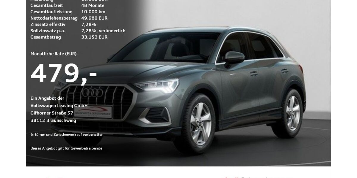 Audi Q3 10.802 km 44.230 &euro; Baden Baden 76532