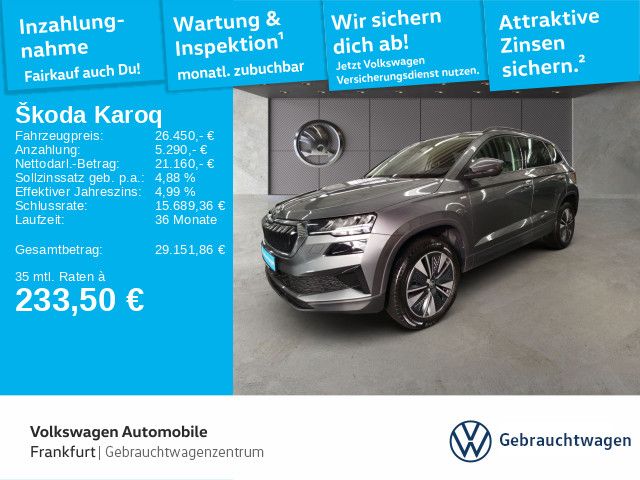 Skoda Karoq 47.398 km 26.450 &euro; Frankfurt 60326