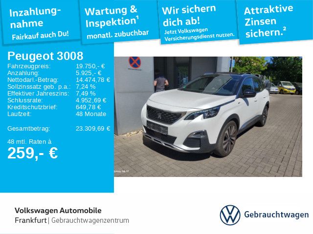 Peugeot 3008 79.317 km 19.750 &euro; Frankfurt 60326