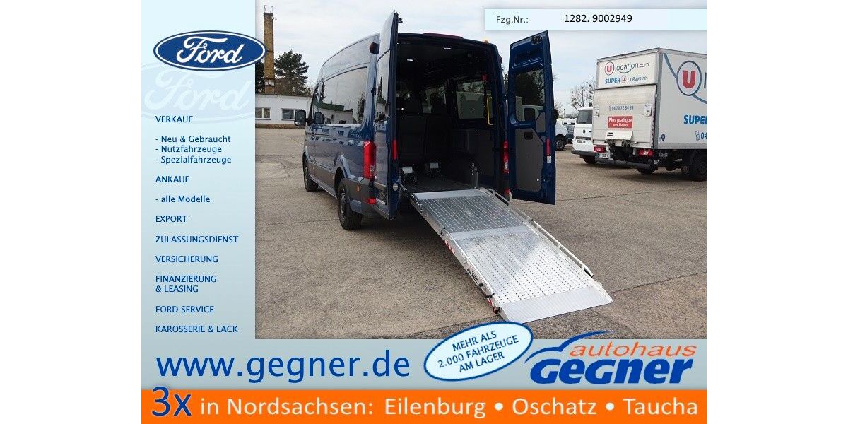 VW Crafter 4.581 km 54.840 &euro; Eilenburg 04838