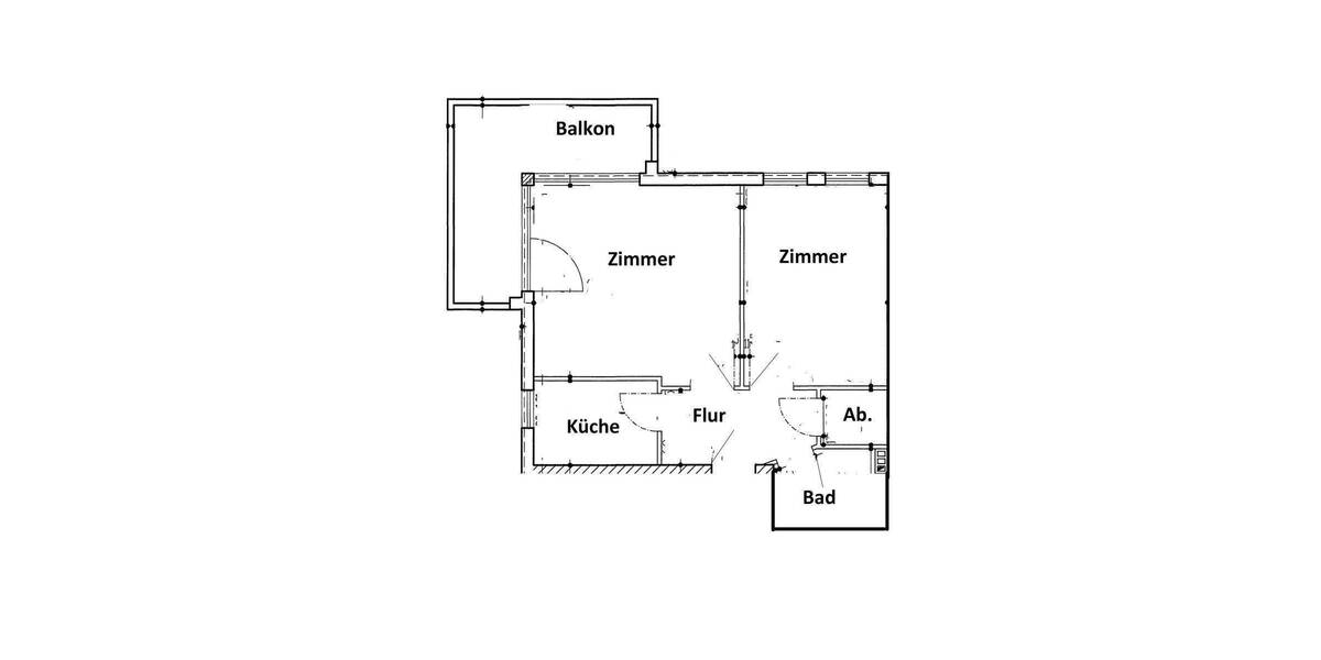 Etagenwohnung Lübeck / Travemünde Travemünde - 2 Zimmer, 45 m&sup2;, 750&euro; | Angebot:25360164
