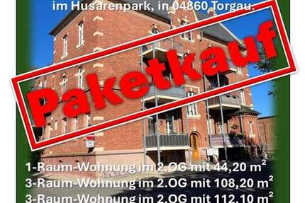 Paketkauf von 3-Vermieteten-Eigentumswohnungen im Husarenpark, in 04860 Torgau 7 zimmer