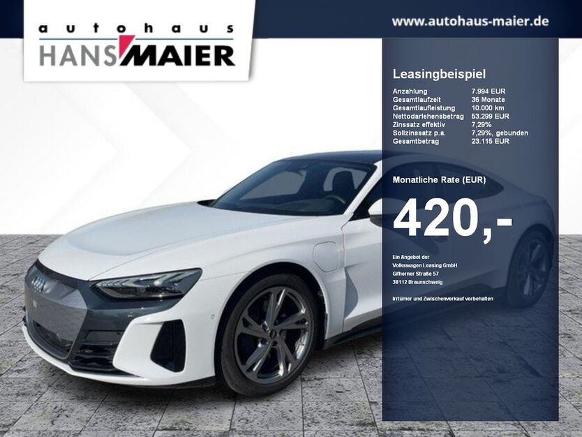 Audi e-tron GT 40.940 km 52.999 € Erding 85435