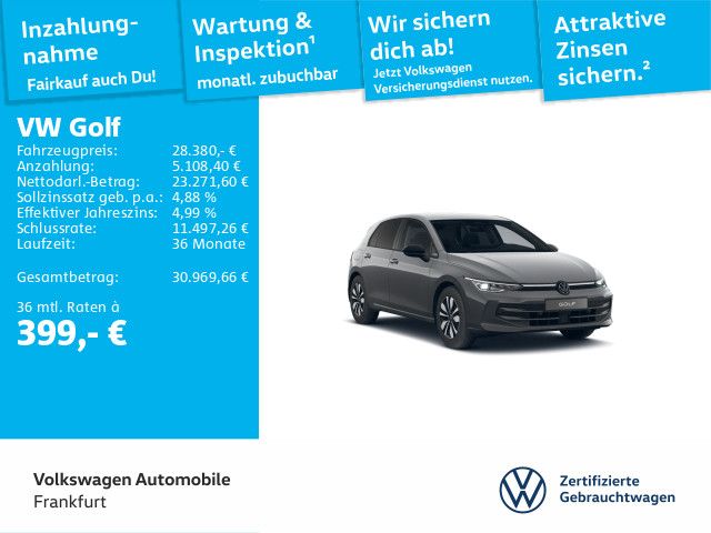 VW Golf 10.345 km 28.380 &euro; Frankfurt 60326
